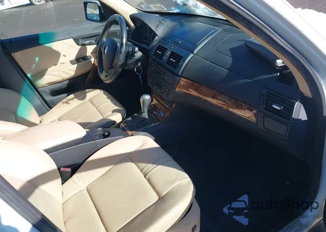 2008 BMW X3 3.0Si z USA, uszkodzony, nr VIN WBXPC93498WJ20674